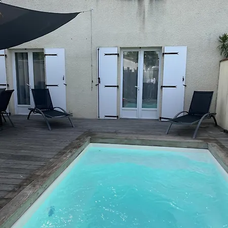 Le Moulin D'amour - Agreable Maison Familiale Proche Centre De La Rochelle Avec Piscine Chauffee *